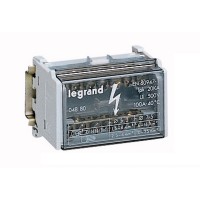 Legrand Кросс-модуль на DIN-рейку или пластину 2Рх40А (по 13 отв) 6 мод 004881 фото