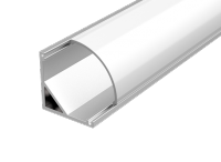 Varton Алюминиевый профиль для LED ленты с рассеивателем для углового монтажа 2000мм посадочное место 10мм V4-R0-70.0001.KIT-0203 фото
