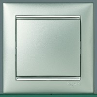 Legrand Valena алюминий-серебряный штрих рамка 1-ая 770351 фото