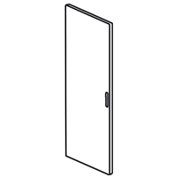 Legrand XL3 4000 Дверь метал. выгнутая сплошная шир=725мм 020554 фото