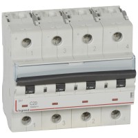 Legrand Автоматический выключатель постоянного тока 1000В 20А 2 защищенных полюса 6 мод 414449 фото