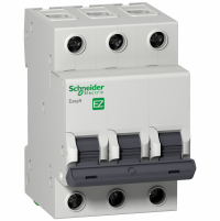 Schneider Electric EASY 9 Автоматический выключатель 3P 63A (C) 6кА =S= EZ9F56363 фото