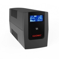 DKC Источник бесперебойного питания Info LCD, 1500 ВА, Schuko (3), USB + RJ45 INFOLCD1500S фото