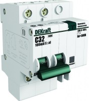 DEKraft Дифференциальный автоматический выключатель 2Р 6А 30мА тип AC х-ка С ДИФ-101 4,5кА 15001DEK фото