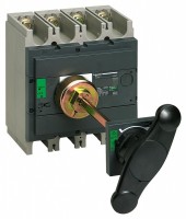SE Interpact Рукоятка выносная для выключателя-разъединителя INS320/630 черная, поворот. 31052 фото