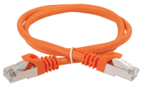 IEK ITK Коммутационный шнур (патч-корд), кат.5Е FTP, 2м, оранжевый PC07-C5EF-2M фото