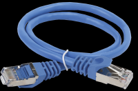 IEK ITK Коммутационный шнур (патч-корд), кат.5Е FTP, 5м, синий PC03-C5EF-5M фото