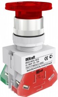 DEKraft Выключатель кнопочный грибок с фикс. AEAL диам.22 мм красный неон 220В ВK-22 25034DEK фото