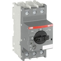 ABB Выключатель автоматический MS132-0.4 100кА с регулир. тепловой защитой 0.25A-0.4А Класс тепл. расцепит. 10 1SAM350000R1003 фото