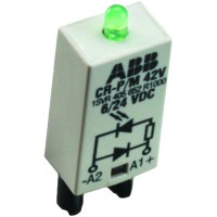 ABB CR-P/M-92CV Варистор с индикацией, зеленый 110-230B AC/DC для реле CR-P, CR-M 1SVR405655R1100 фото