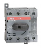 ABB OT80F4N2 Выключатель-разъединитель до 80А 4P на DIN-рейку или монтажную плату(с резерв.ручкой) 1SCA105413R1001 фото