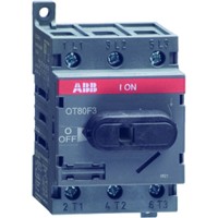 ABB OT63F4N2 Выключатель-разъединитель 4Р 63А на DIN-рейку или монтажную плату(с резерв. ручкой) 1SCA105365R1001 фото