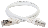 IEK  ITK Коммутационный шнур (патч-корд), кат.5Е FTP, 0,5м, белый PC08-C5EF-05M фото
