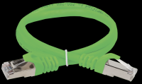 IEK ITK Коммутационный шнур (патч-корд), кат.5Е FTP, 3м, зеленый PC02-C5EF-3M фото
