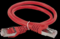 IEK ITK Коммутационный шнур (патч-корд), кат.5Е FTP, 3м, красный PC04-C5EF-3M фото