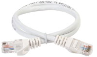 IEK  ITK Коммутационный шнур (патч-корд), кат.5Е UTP, 1м, белый PC08-C5EU-1M фото