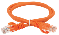 IEK ITK Коммутационный шнур (патч-корд), кат.5Е UTP, 5м, оранжевый PC07-C5EU-5M фото