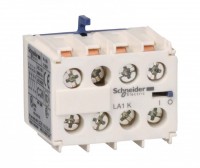 Schneider Electric Contactors K Telemecanique Блок дополнительных контактов НО+3НЗ винтовой зажим LA1KN13 фото