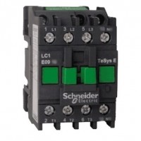 Schneider Electric EasyPact TVS TeSys E Контактор 3P 1НЗ 9А 400В AC3 220В 50Гц LC1E0901M5 фото