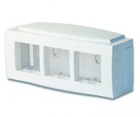 DKC In-Liner Front Коробка модульная для электроустановочных изделий Brava , 6 модулей 09221 фото