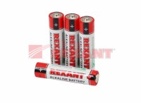 REXANT Алкалиновая батарейка AAA/LR03 1,5 V 4 шт. блистер 30-1012 фото