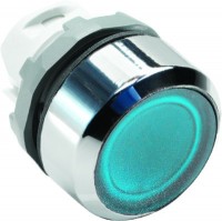 ABB MP1-21L Кнопка синяя с подсветкой без фикс. ( корпус) 1SFA611100R2104 фото