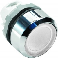 ABB MP1-21W Кнопка белая с подсветкой без фикс. ( корпус) 1SFA611100R2105 фото