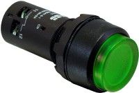 ABB CP Кнопка с подсветкой CP3-11G-10 зеленая 24В AC/DC с выступающей клавишей без фиксации 1НО 1SFA619102R1112 фото