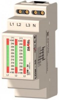 Zamel Указатель уровня напряжения 3Ф 195-245VAC IP20 на DIN рейку LDM-30 фото