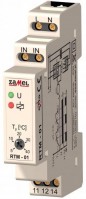 Zamel Терморегулятор теплого пола модульный 16А +5/+40°С на DIN рейку (датчик NTC-03 отдельно) RTM-01 фото