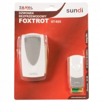 Zamel Звонок FOXTROT беспроводной радиус действия 60м (питание от розетки 220В) ST-925 фото