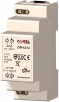 Zamel Блок питания импульсный 230VAC/12VDC 1200мА IP20 на DIN рейку 2мод ZIM-12/12 фото