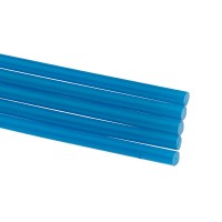 REXANT Клеевые стержни d=7,4 мм, L=100 мм, синие (упак. 6 шт.) 09-1017 фото
