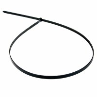 REXANT Хомут-стяжка кабельная нейлоновая  600 x9,0 мм, черная, упаковка 100 шт. 07-0601-9 фото
