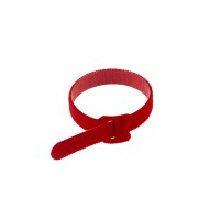 REXANT Хомут–липучка многоразовый  230х13 мм, красный, упаковка 12 шт. 07-7214 фото