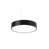 Varton Светодиодный светильник Cosmo 600х115 мм 48 Вт 4000 K подвесной с рассеивателем опал RAL9005 черный муар диммируемый по протоколу DALI V1-R0-90502-30D01-2004840 фото
