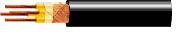 Кабель связи акустический медь КММ 2x0.35 черный ГОСТ КММ 2*0,35 фото