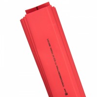 EKF Термоусаживаемая трубка ТУТ нг 20/10 красная в отрезках по 1м PROxima tut-20-r-1m фото