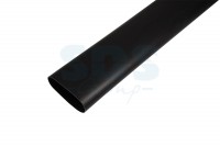 REXANT Термоусаживаемая трубка клеевая 19,0/3,2 мм, (6:1) черная, упаковка 4 шт. по 1 м 23-0019 фото
