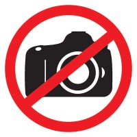 Табличка ПВХ запрещающий знак «Фотосъемка запрещена» 150х150 мм 56-0043-2 фото