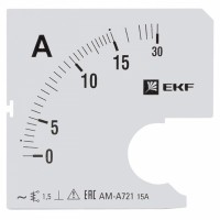 EKF Шкала сменная для A721 15/5А-1,5 PROxima s-a721-15 фото