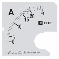 EKF Шкала сменная для A721 20/5А-1,5 PROxima s-a721-20 фото