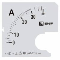 EKF PROxima Шкала сменная для A721 30/5А-1,5 s-a721-30 фото