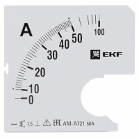 EKF PROxima Шкала сменная для A721 50/5А-1,5 s-a721-50 фото