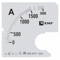 EKF PROxima Шкала сменная для A721 1500/5А-1,5 s-a721-1500 фото