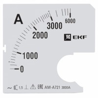 EKF Шкала сменная для A721 3000/5А-1,5 PROxima s-a721-3000 фото