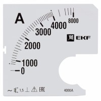 EKF Шкала сменная для A961 4000/5А-1,5 PROxima s-a961-4000 фото