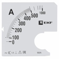 EKF Шкала сменная для A961 500/5А-1,5 PROxima s-a961-500 фото