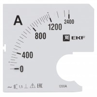 EKF PROxima Шкала сменная для A721 1200/5А-1,5 s-a721-1200 фото