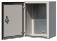 DEKraft Корпус металлический навесной с монтажной панелью ЩРНМ-2 IP54, 500х400х220 30602DEK фото